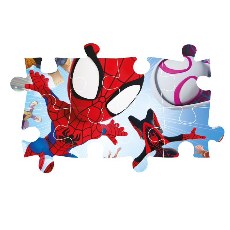 Clementoni Παιδικό Παζλ Maxi Supercolor Marvel Spidey και οι Απίθανοι Φίλοι του 104 τμχ