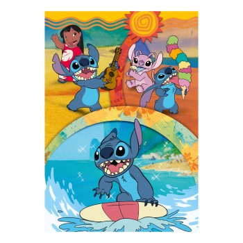 Clementoni Παιδικό Παζλ Super Color Disney Stitch 104 τμχ