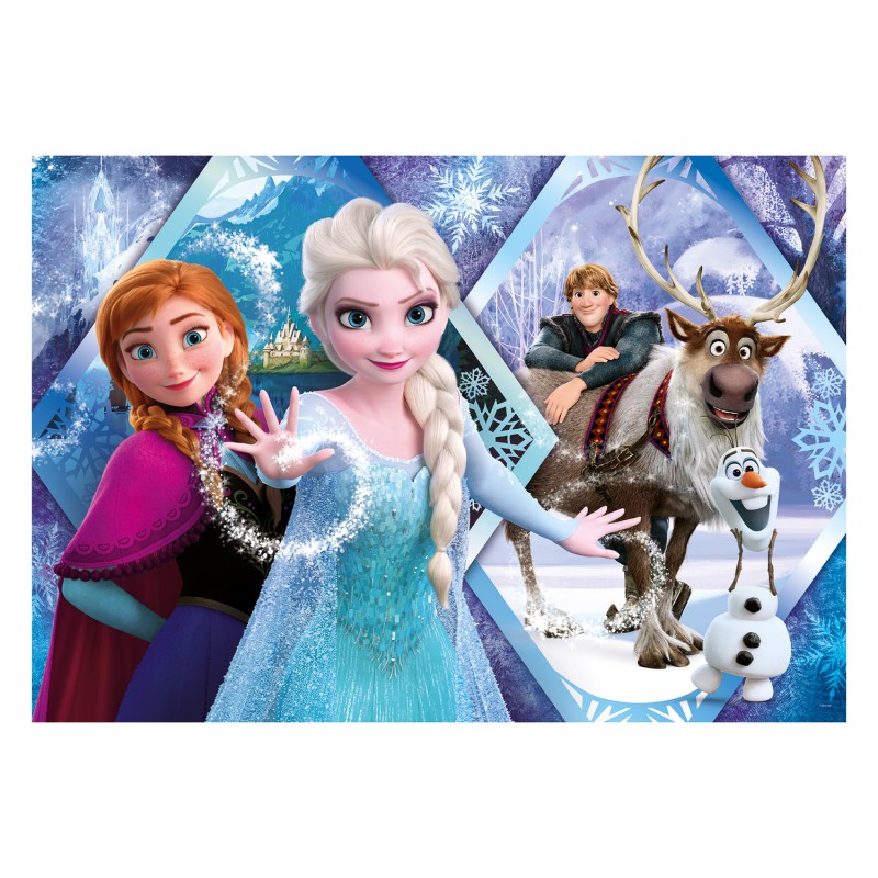 Clementoni Παιδικό Παζλ Super Color Disney Frozen 104 τμχ
