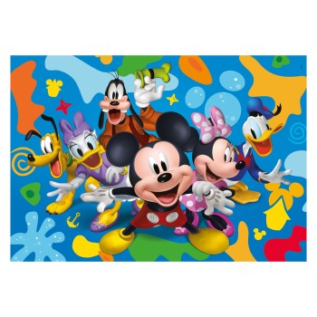 Clementoni Παιδικό Παζλ Super Color Disney Mickey And Friends 104 τμχ