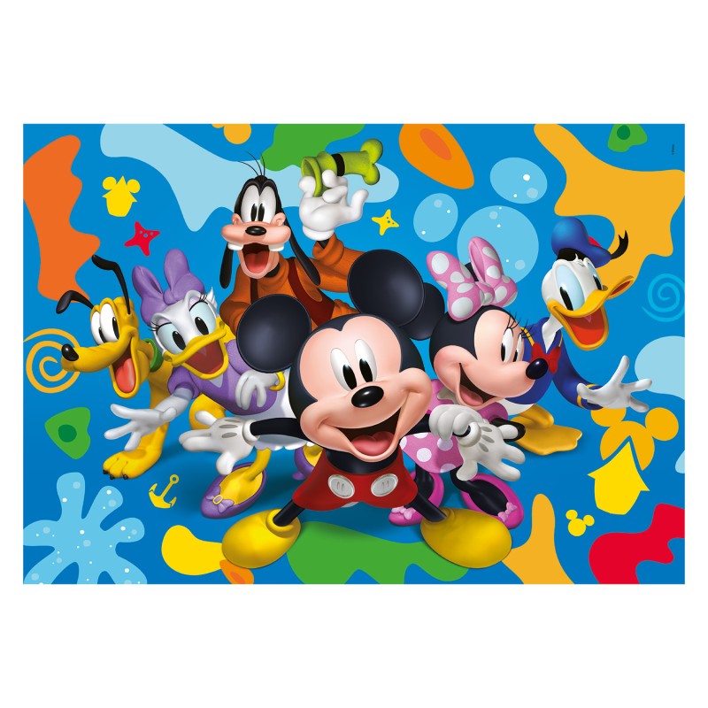 Clementoni Παιδικό Παζλ Super Color Disney Mickey And Friends 104 τμχ