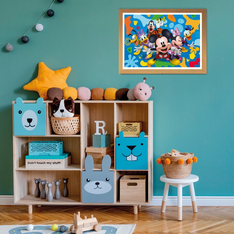 Clementoni Παιδικό Παζλ Super Color Disney Mickey And Friends 104 τμχ