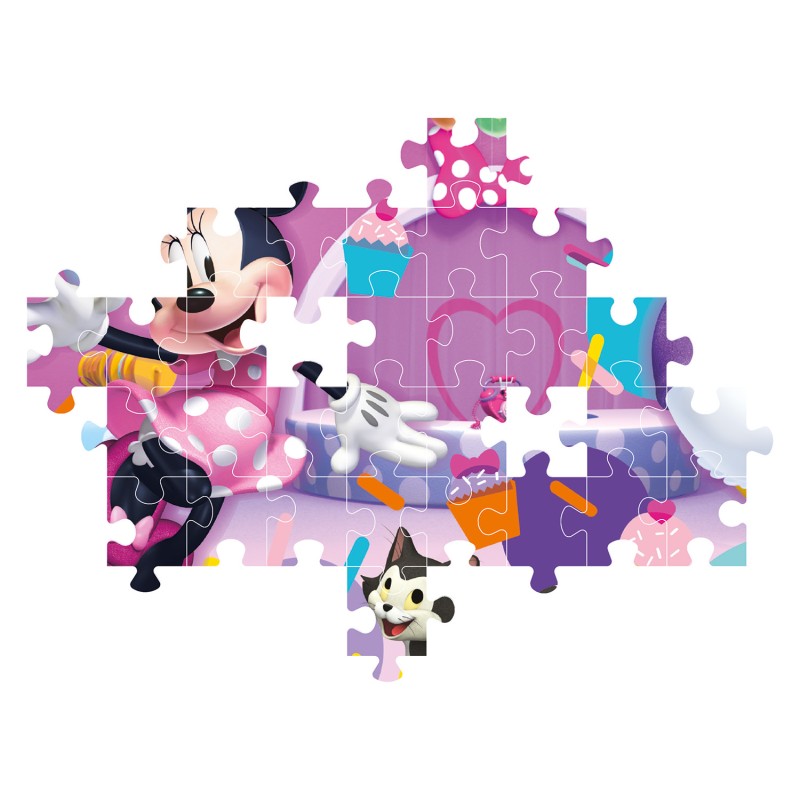Clementoni Παιδικό Παζλ Super Color Disney Minnie 104 τμχ