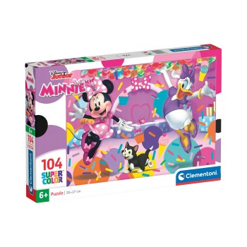 Clementoni Παιδικό Παζλ Super Color Disney Minnie 104 τμχ