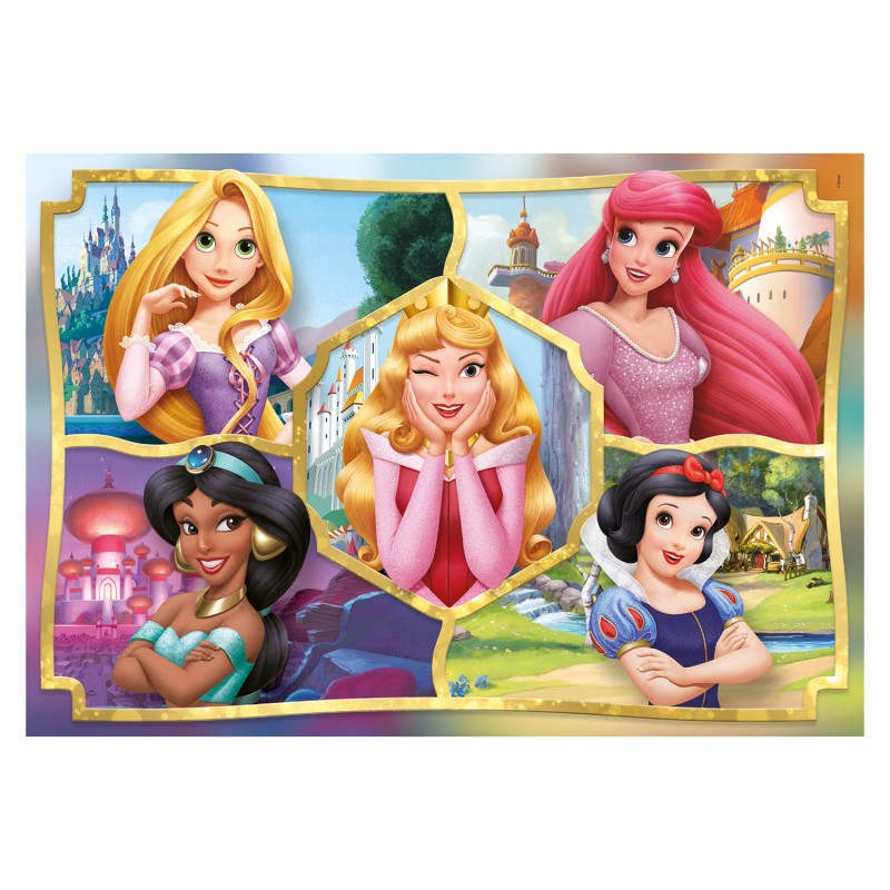 Clementoni Παιδικό Παζλ Super Color Disney Princesses 104 τμχ