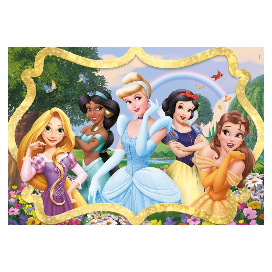 Clementoni Παιδικό Παζλ Super Color Disney Prinncess 104 τμχ Clementoni Παιδικό Παζλ Super Color Disney Prinncess 104 τμχ