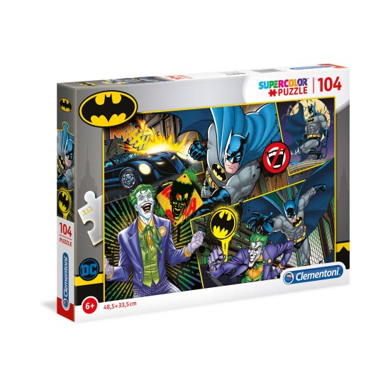 Clementoni Παιδικό Παζλ Super Color Batman 104 τμχ Clementoni Παιδικό Παζλ Super Color Batman 104 τμχ