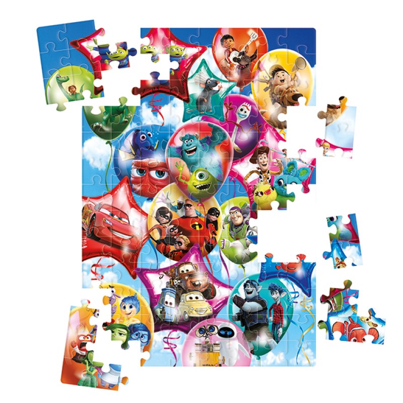 Clementoni Παιδικό Παζλ Super Color Pixar Party 104 τμχ