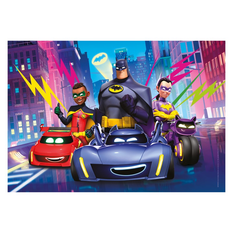 Clementoni Παιδικό Παζλ Maxi Supercolor Batwheels 104 τμχ