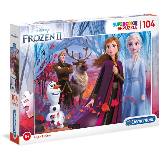 Clementoni Παιδικό Παζλ Super Color Frozen 2 104 τμχ Clementoni Παιδικό Παζλ Super Color Frozen 2 104 τμχ