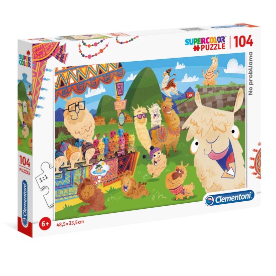 Clementoni Παιδικό Παζλ Super Color Λάμα 104 τμχ Clementoni Παιδικό Παζλ Super Color Λάμα 104 τμχ