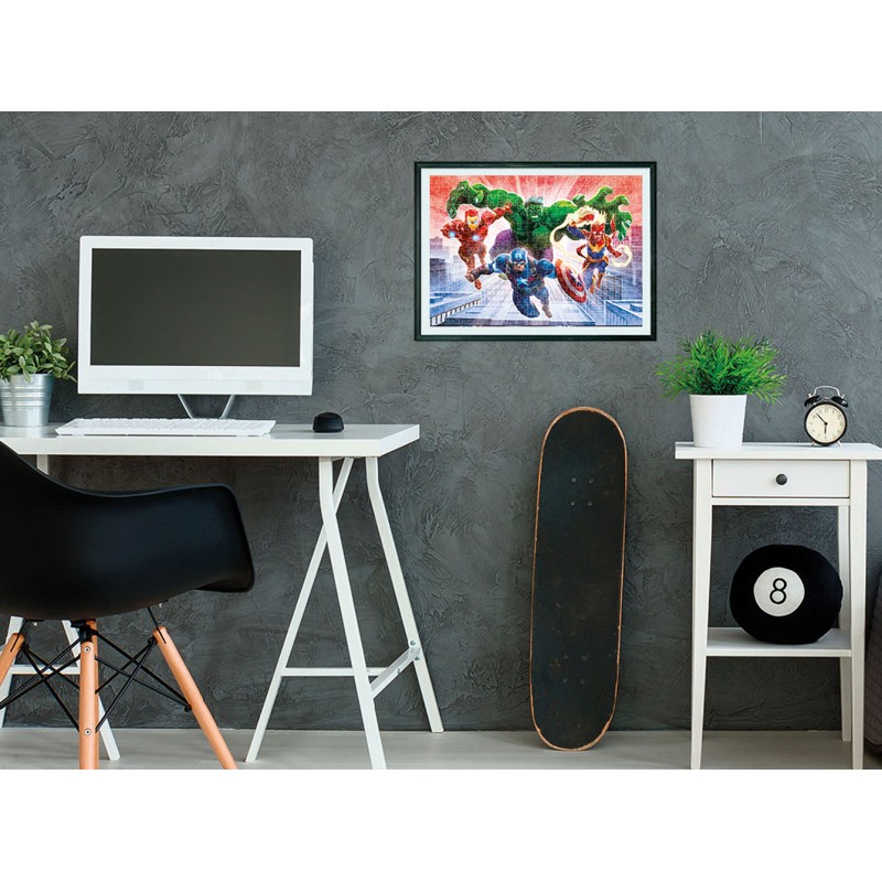 Clementoni Παιδικό Παζλ Glowing Lights Avengers 104 τμχ