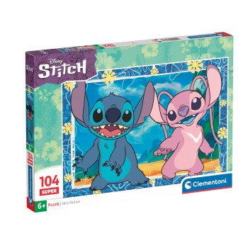 Clementoni Παιδικό Παζλ Super Color Disney Stitch 104 τμχ