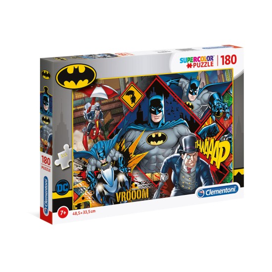 Clementoni Παιδικό Παζλ Super Color Batman 180 τμχ Clementoni Παιδικό Παζλ Super Color Batman 180 τμχ