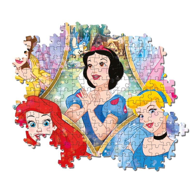 Clementoni Παιδικό Παζλ Super Color Πριγκίπισσες 180 τμχ