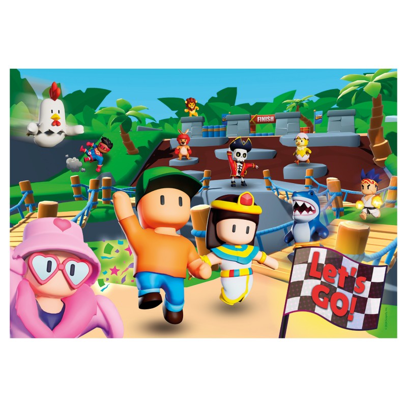 Clementoni Παιδικό Παζλ Supercolor Stumble Guys 180 τμχ