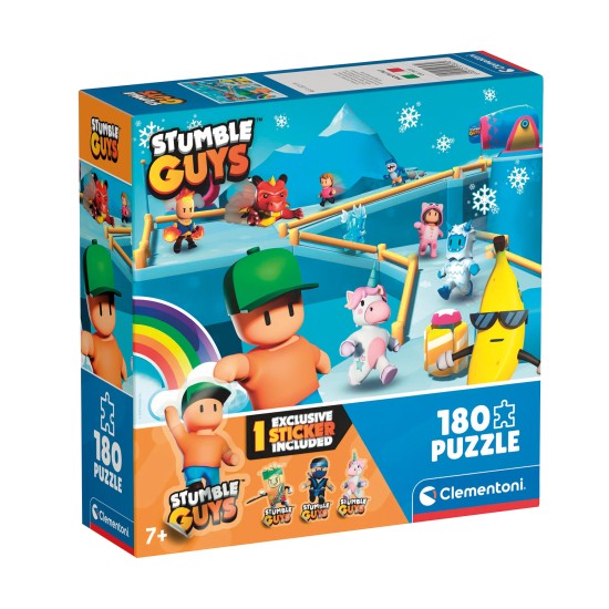 Clementoni Παιδικό Παζλ Supercolor Stumble Guys 180 τμχ