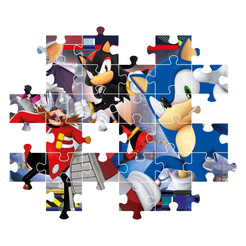 Clementoni Παιδικό Παζλ Supercolor Sonic 180 τμχ