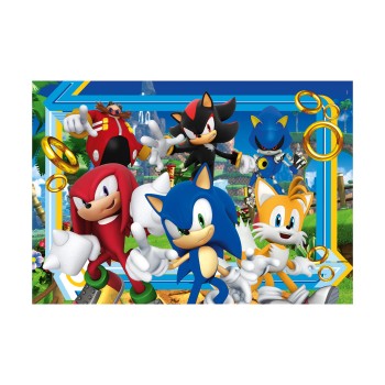 Clementoni Παιδικό Παζλ Supercolor Sonic 180 τμχ