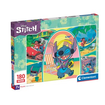 Clementoni Παιδικό Παζλ Supercolor Disney Stitch 180 τμχ