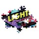 Clementoni Παιδικό Παζλ Glowing Lights Disney Cars Glow Racers 104 τμχ