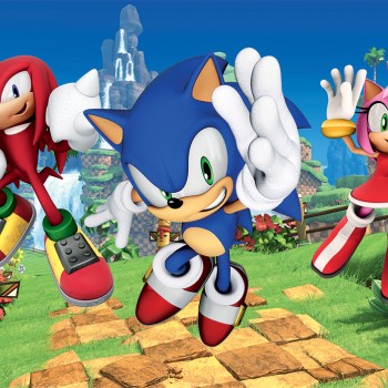 Clementoni Παιδικό Παζλ Maxi Super Color Sonic The Hedgehog 104 τμχ