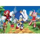 Clementoni Παιδικό Παζλ Maxi Super Color Sonic The Hedgehog 104 τμχ