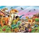 Clementoni Παιδικό Παζλ Super Color Land Of Dinosaurs 104 τμχ
