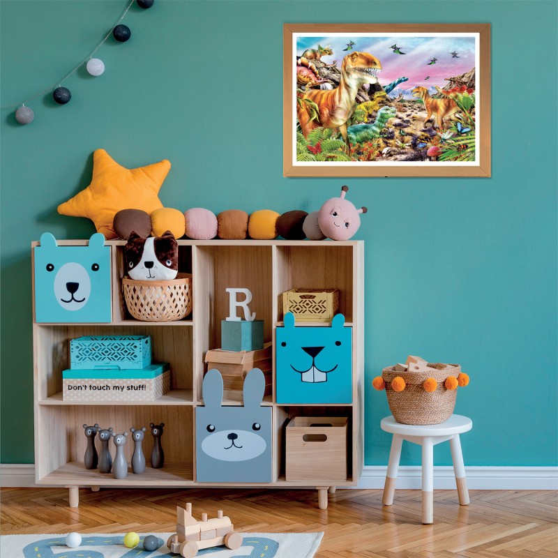 Clementoni Παιδικό Παζλ Super Color Land Of Dinosaurs 104 τμχ