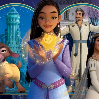 Clementoni Παιδικό Παζλ Super Color Disney Wish 104 τμχ