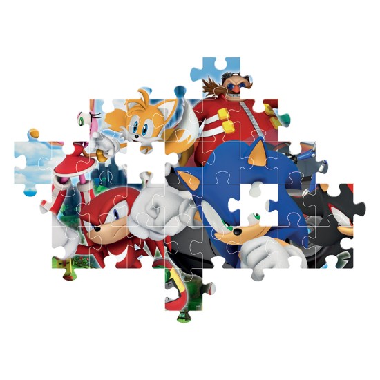 Clementoni Παιδικό Παζλ Super Color Sonic The Hedgehog 104 τμχ Clementoni Παιδικό Παζλ Super Color Sonic The Hedgehog 104 τμχ