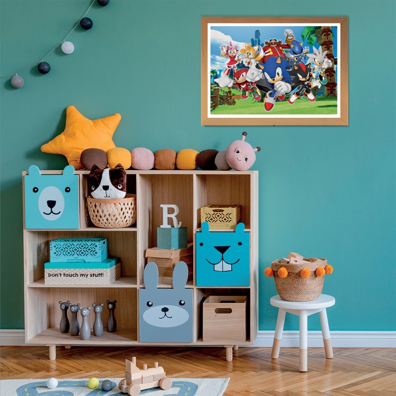 Clementoni Παιδικό Παζλ Super Color Sonic The Hedgehog 104 τμχ