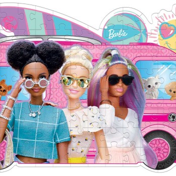 Clementoni Παιδικό Παζλ Super Color Barbie 104 τμχ