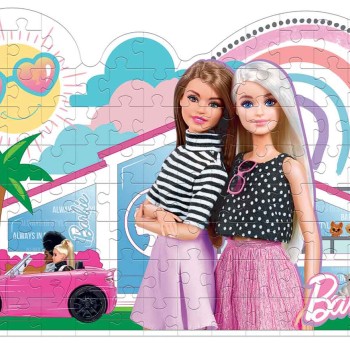 Clementoni Παιδικό Παζλ Super Color Barbie 104 τμχ