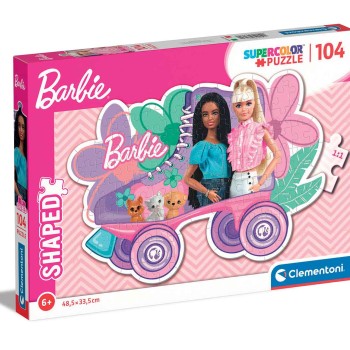 Clementoni Παιδικό Παζλ Super Color Barbie 104 τμχ