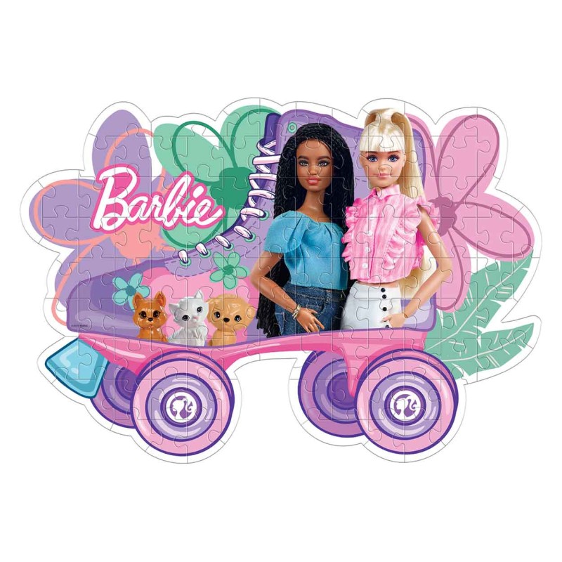 Clementoni Παιδικό Παζλ Super Color Barbie 104 τμχ