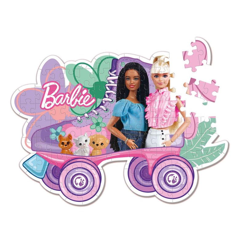 Clementoni Παιδικό Παζλ Super Color Barbie 104 τμχ