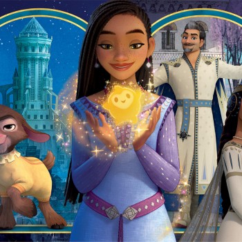 Clementoni Παιδικό Παζλ Super Color Disney Wish 104 τμχ