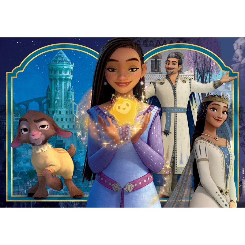 Clementoni Παιδικό Παζλ Super Color Disney Wish 104 τμχ