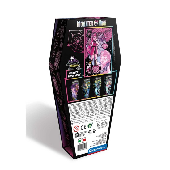 Clementoni Παιδικό Παζλ Monster High Coffin Pack Draculaura 150 τμχ