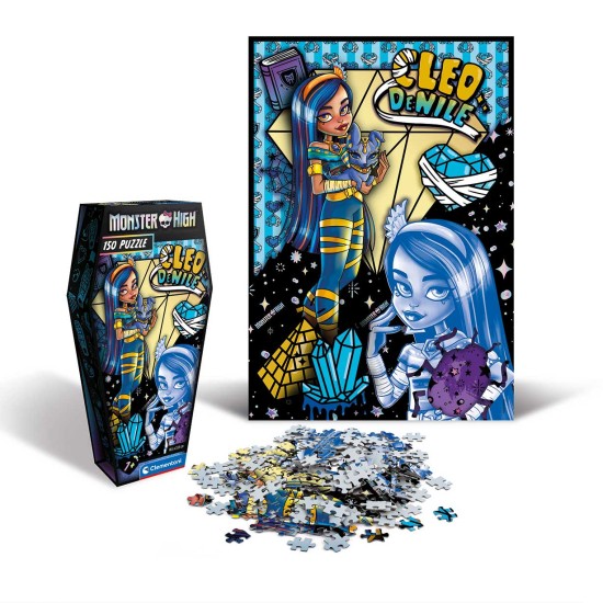 Clementoni Παιδικό Παζλ Monster High Coffin Pack Cleo Denile 150 τμχ Clementoni Παιδικό Παζλ Monster High Coffin Pack Cleo Denile 150 τμχ