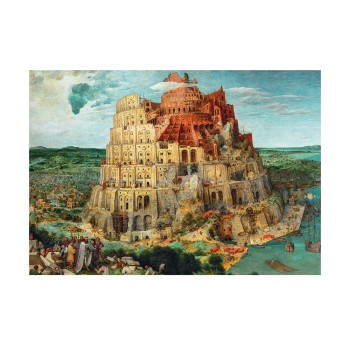 Clementoni Παζλ Museum Collection Bruegel: Ο Πύργος Της Βαβέλ 1500 τμχ