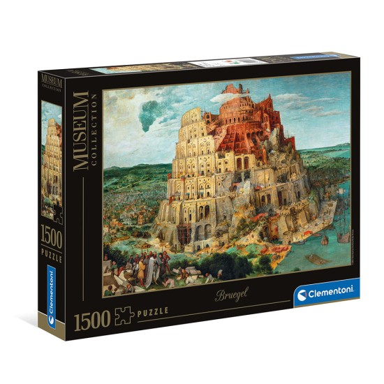 Clementoni Παζλ Museum Collection Bruegel: Ο Πύργος Της Βαβέλ 1500 τμχ Clementoni Παζλ Museum Collection Bruegel: Ο Πύργος Της Βαβέλ 1500 τμχ