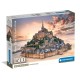 Clementoni Παζλ High Quality Collection Ανάδυση του Σεν Μισέλ 1500 τμχ - Compact Box