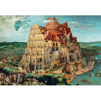 Clementoni Παζλ Museum Collection Bruegel: Ο Πύργος Της Βαβέλ 1500 τμχ - Compact Box