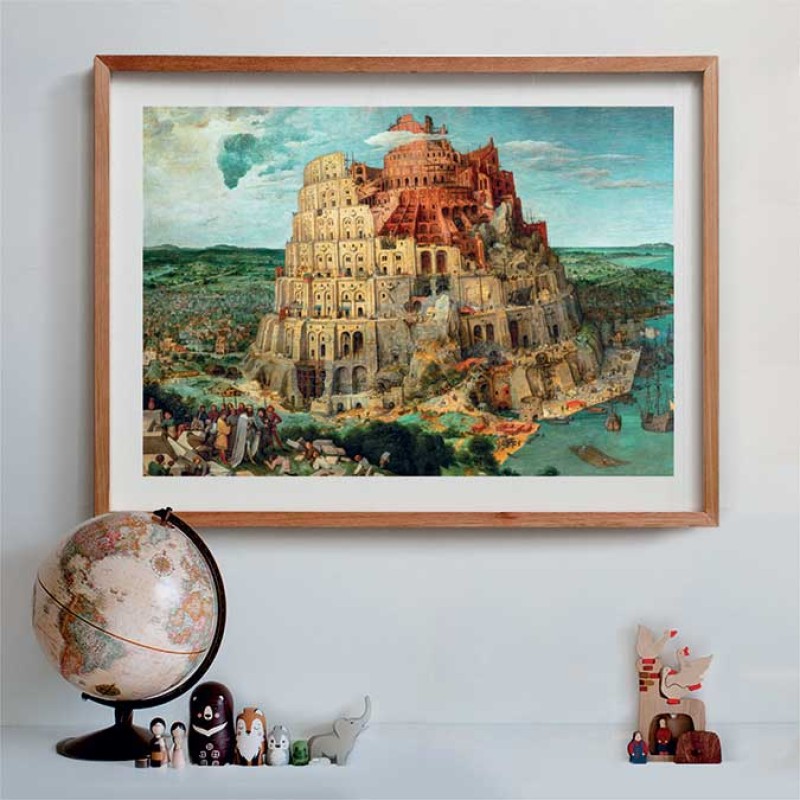 Clementoni Παζλ Museum Collection Bruegel: Ο Πύργος Της Βαβέλ 1500 τμχ - Compact Box