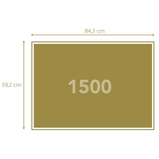 Clementoni Παζλ High Quality Collection Βενετία 1500 τμχ - Compact Box
