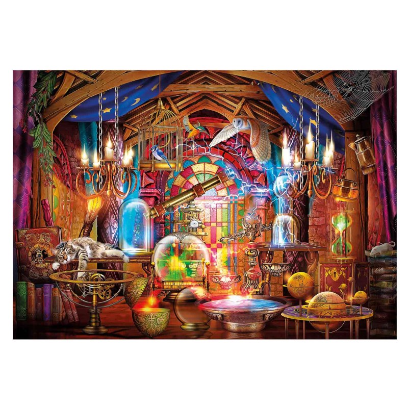 Clementoni Παζλ High Quality Collection Εργαστήρι Του Μάγου 1500 τμχ