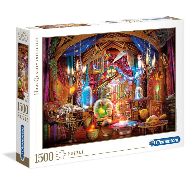 Clementoni Παζλ High Quality Collection Εργαστήρι Του Μάγου 1500 τμχ