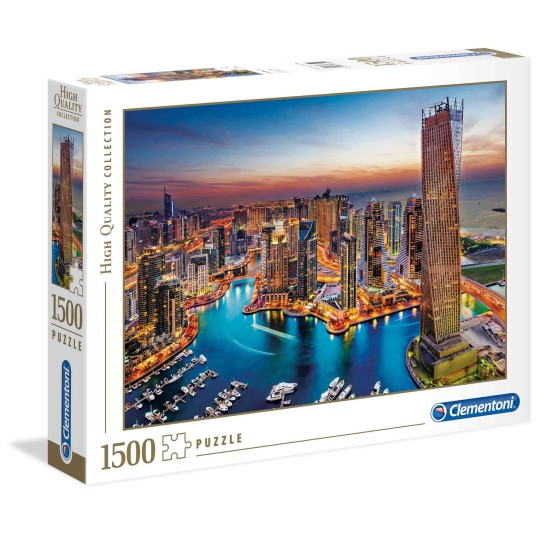 Clementoni Παζλ High Quality Collection Dubai Marina 1500 τμχ Clementoni Παζλ High Quality Collection Dubai Marina 1500 τμχ